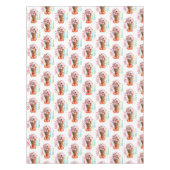 Happy Birthday Tablecloth Strawberry Ice Creme Tischdecke (Vorderseite)