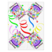 Happy Birthday Tablecloth Tischdecke (Vorderseite)