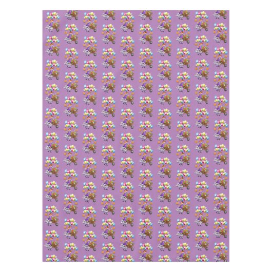 Happy Birthday Tablecloth Viktorianisch Tischdecke (Vorderseite)