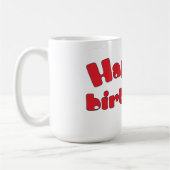 Happy Birthday Tasse (Links)