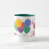 Happy Birthday Tasse (Zentrum)
