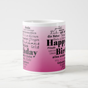Happy Birthday Tasse