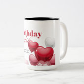 Happy Birthday Tasse (VorderseiteRechts)