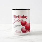Happy Birthday Tasse (Mittel)