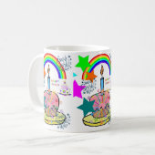 Happy Birthday Tasse (Vorderseite Links)
