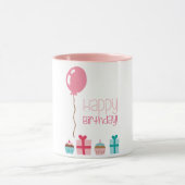 Happy Birthday Tasse (Zentrum)