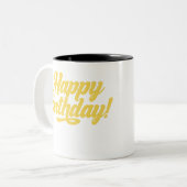 Happy Birthday TASSE (Vorderseite Links)