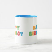 Happy Birthday Tasse (Zentrum)