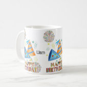 Happy Birthday Tasse (Vorderseite Links)