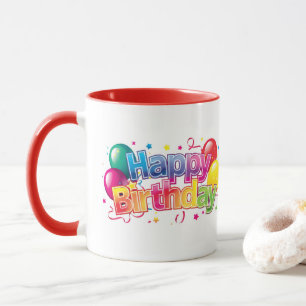 Happy Birthday Tasse