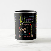Happy Birthday Tasse Angelina (Zentrum)