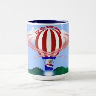Happy Birthday Tasse auf und ab