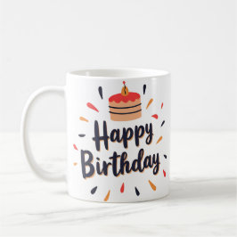 "Happy Birthday" Tasse für Erwachsene