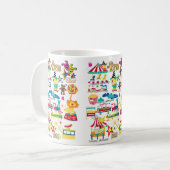 Happy Birthday Tasse Karneval Circus (Vorderseite Links)