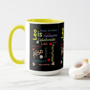 Happy Birthday Tasse Leo