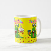 Happy Birthday Tasse Monster (VorderseiteRechts)