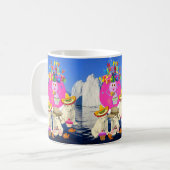 Happy Birthday Tasse Polar Bear (Vorderseite Links)