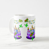 Happy Birthday Tasse Turtles (Vorderseite Links)