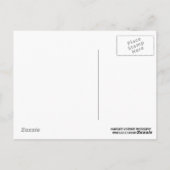 Happy Birthday Teacher Postcard Postkarte (Rückseite)