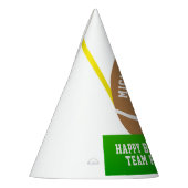 Happy Birthday Team Spieler Kids Fußball Thema Partyhütchen (Links)