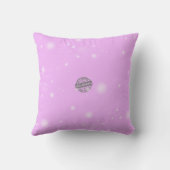 Happy Birthday Teddy Bar Kissen (Rückseite)