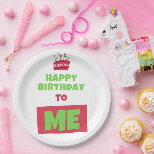 Happy Birthday Tellers Pappteller (Party)