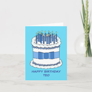 Happy Birthday Teo Karte