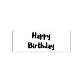 Happy Birthday Text Herz Icon für Handwerk Permastempel (Design)