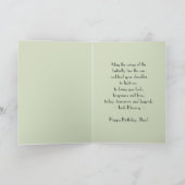 Happy Birthday Thea Monarch Butterfly Karte (Innenseite)