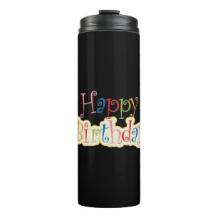 Happy Birthday Thermosbecher