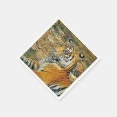 Happy Birthday Tiger Serviette (Ecke)