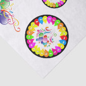 Happy Birthday Tissue Bumblebee Seidenpapier (Ausschnitt)