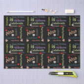 Happy Birthday Tissue Christopher Seidenpapier (Handwerk)