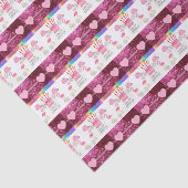Happy Birthday Tissue Flamingo Seidenpapier (Ausschnitt)