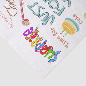 Happy Birthday Tissue Friends FamilyÜberraschung Seidenpapier (Ausschnitt)