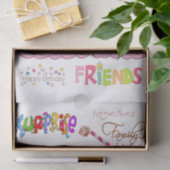 Happy Birthday Tissue Friends FamilyÜberraschung Seidenpapier (Geschenk)