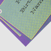 Happy Birthday Tissue - HAMbWG Seidenpapier (Ausschnitt)