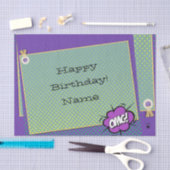 Happy Birthday Tissue - HAMbWG Seidenpapier (Handwerk)