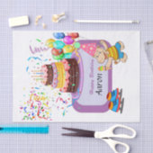 Happy Birthday Tissue Hippopotamus Seidenpapier (Handwerk)