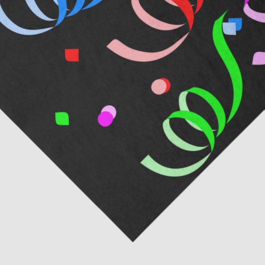 Happy Birthday Tissue Paper Confetti Seidenpapier (Ausschnitt)