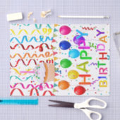 Happy Birthday Tissue Paper Confetti Seidenpapier (Handwerk)