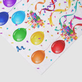 Happy Birthday Tissue Paper Confetti Seidenpapier (Ausschnitt)