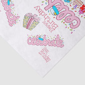 Happy Birthday Tissue Paper feiert Pink Seidenpapier (Ausschnitt)