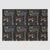 Happy Birthday Tissue Paper God Father Seidenpapier (Vorderseite)