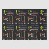 Happy Birthday Tissue Paper Luke Seidenpapier (Vorderseite)