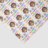 Happy Birthday Tissue Paper Monkey Seidenpapier (Ausschnitt)