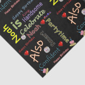 Happy Birthday Tissue Paper Noah Seidenpapier