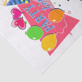 Happy Birthday Tissue Paper Party Time Seidenpapier (Ausschnitt)