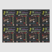 Happy Birthday Tissue Paper Pop Seidenpapier (Vorderseite)