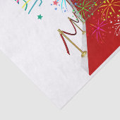 Happy Birthday Tissue Paper Red Carpet Seidenpapier (Ausschnitt)